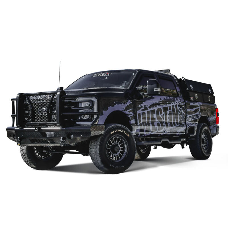 2023-2026 Super Duty HDX Bandit Black Front Bumper - View 3 | Dirty Garage