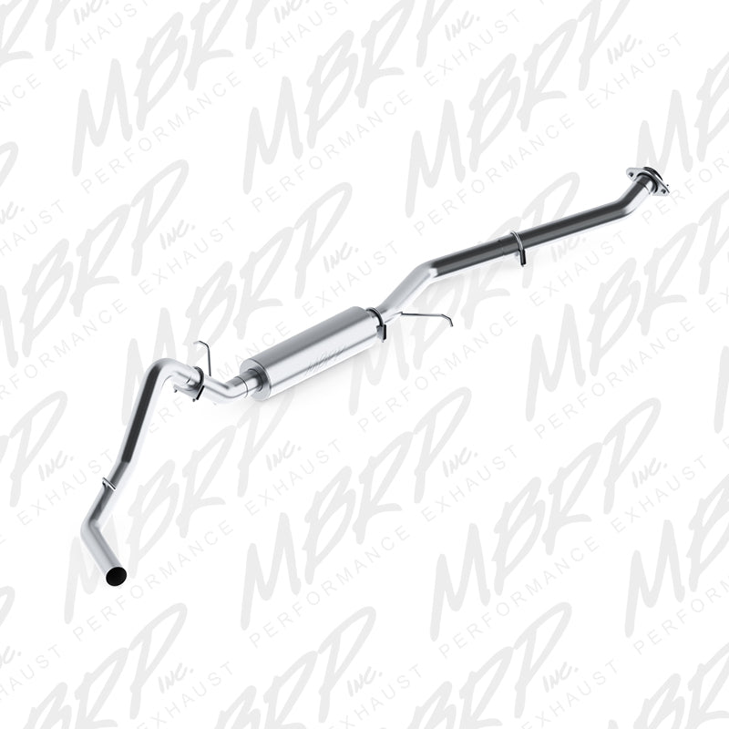 2003-2007 GM 1500 Classic EC CC-SB P Series Cat Back Single Side Exhaust - View 2 | Dirty Garage