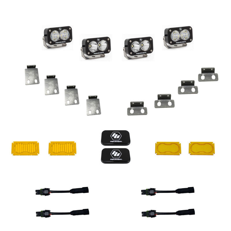 2021-2024 F-150 Raptor S2 Pro Fog Pocket Light Kit - View 2 | Dirty Garage