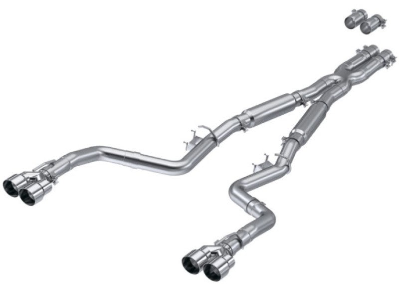 2017-2024 Challenger 5.7L 6.2L 6.4L Aluminized Catback Exhaust - View 6 | Dirty Garage