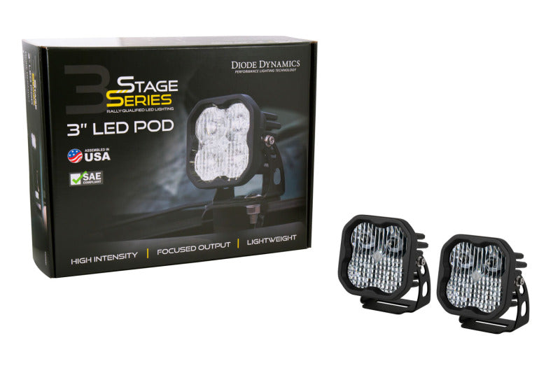 2021-2025 Bronco Sport SS3 LED Backlit Ditch Light Kit - White Combo - View 6 | Dirty Garage