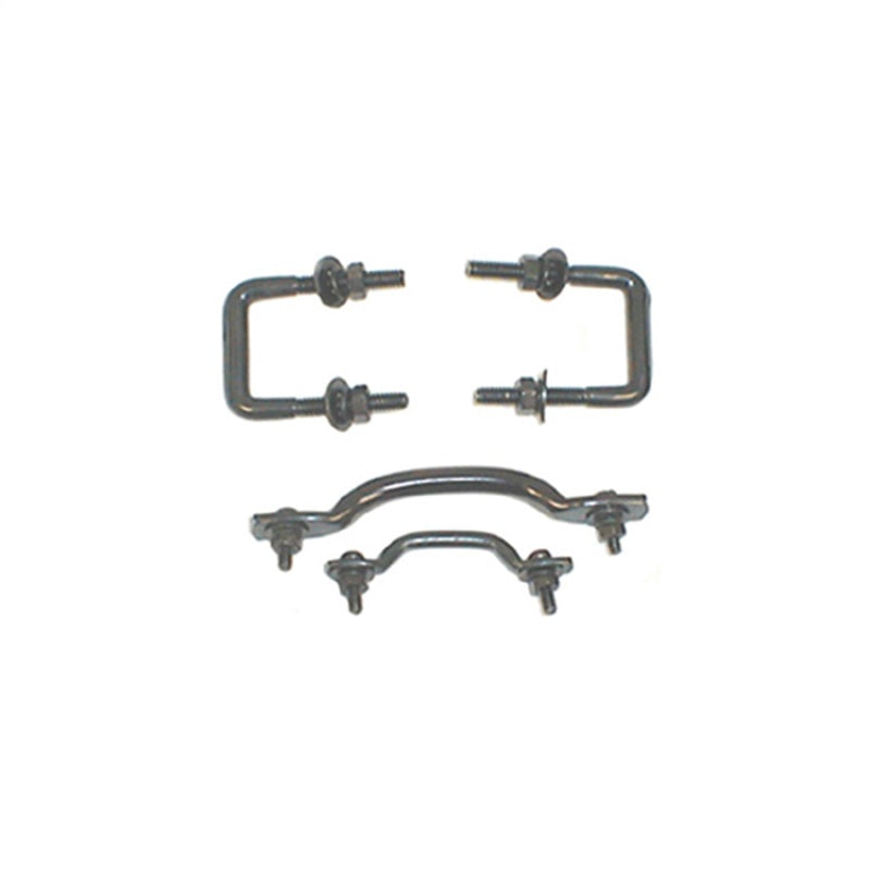 Rugged Ridge Windshield Tie Down Kit Black 55-95 Jeep CJ / Jeep Wrangler | Dirty Garage