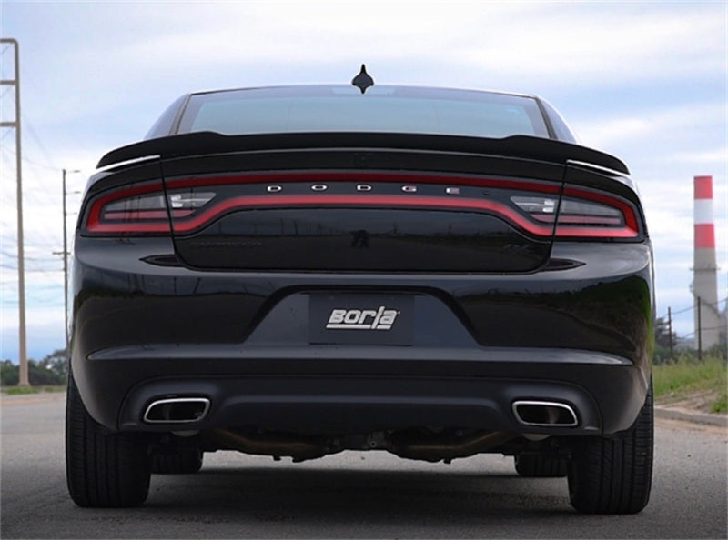 Borla 2017 Dodge Charger R/T 5.7L ATAK Catback Exhaust w/o Tips (w/MDS Valves ONLY) - View 4 | Dirty Garage