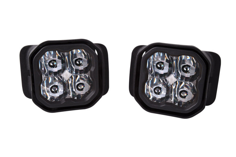 2015-2022 F-150 / Super Duty SS3 Pro Type F2 Yellow SAE Fog Light Kit - View 4 | Dirty Garage