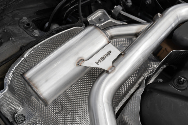 2022 Golf GTI MK8 3" Cat Back Exhaust 2.5" Dual Split Rear Carbon Fiber Tips - View 3 | Dirty Garage