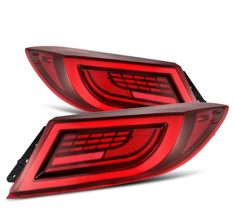 2022-2024 GR86 BRZ Luxx-Series LED Tail Lights Vivid Red | Dirty Garage