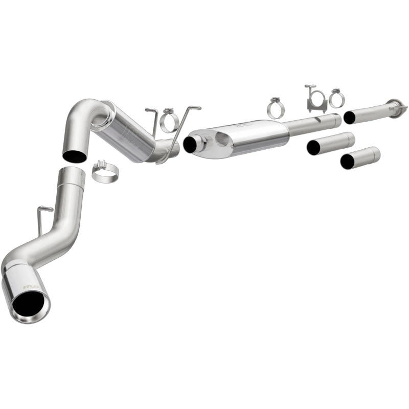 2011-2019 GM HD Stainless Steel Catback Exhaust Rear Exit 5in | Dirty Garage