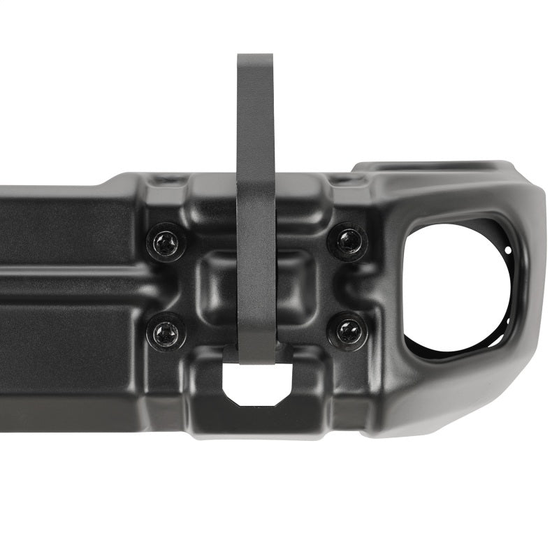 Rugged Ridge 07-18 Jeep Wrangler JK Arcus Front Bumper Set w/Tray & Hooks - View 8 | Dirty Garage