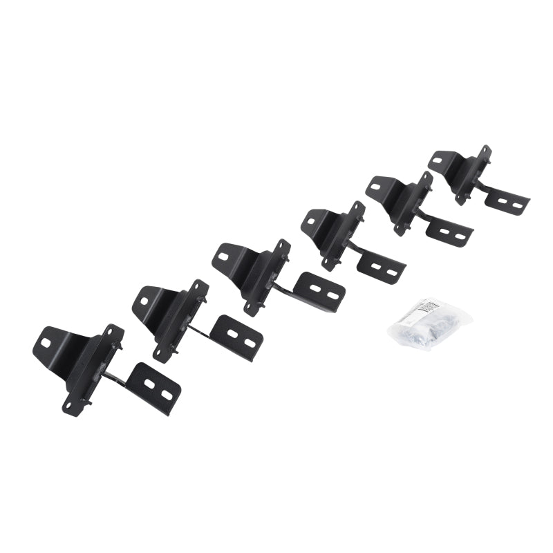 Go Rhino 18-20 Jeep Wrangler JLU Brackets for RB Running Boards - View 2 | Dirty Garage