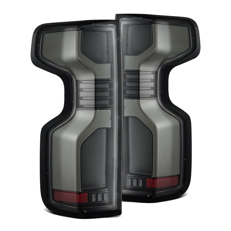 2019-2024 GM 1500 & GM HD Luxx-Series LED Tail Lights Alpha Black | Dirty Garage