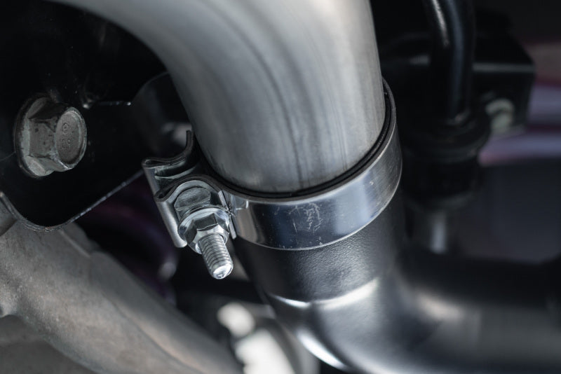 2018-2019 Mustang GT 5.0 3" Cat Back Quad Tip Race Version - View 8 | Dirty Garage
