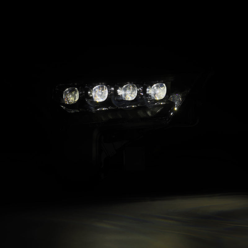 2022-2025 Tundra Sequoia Nova-Series Alpha-Black Headlights Amber DRL - View 5 | Dirty Garage