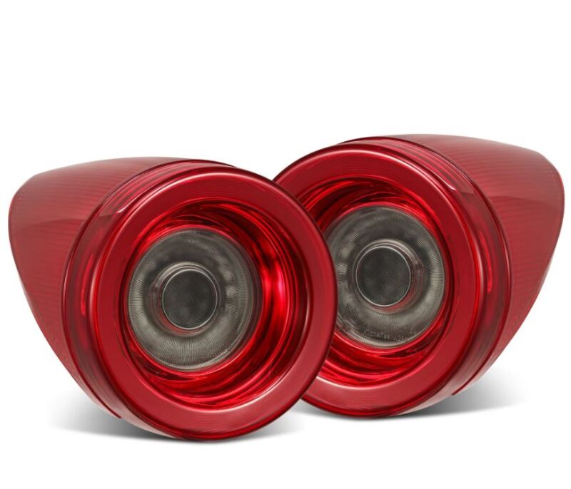 2010-2015 Ferrari 458 Nova-Series Prismatic LED Tail Lights Red Smoked | Dirty Garage