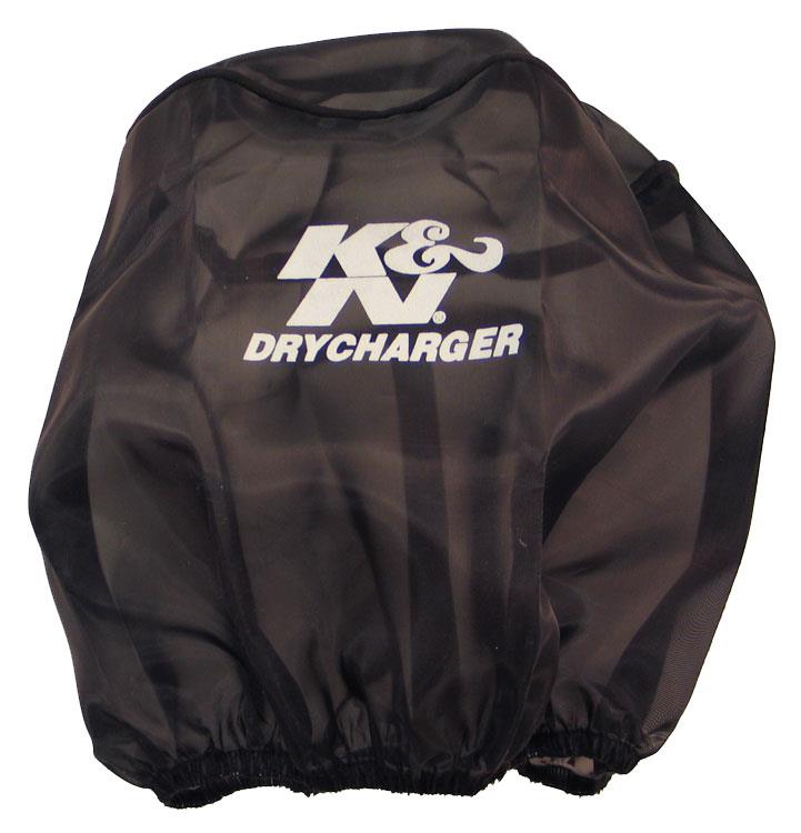 Universal Drycharger Air Filter Wrap Black | Dirty Garage