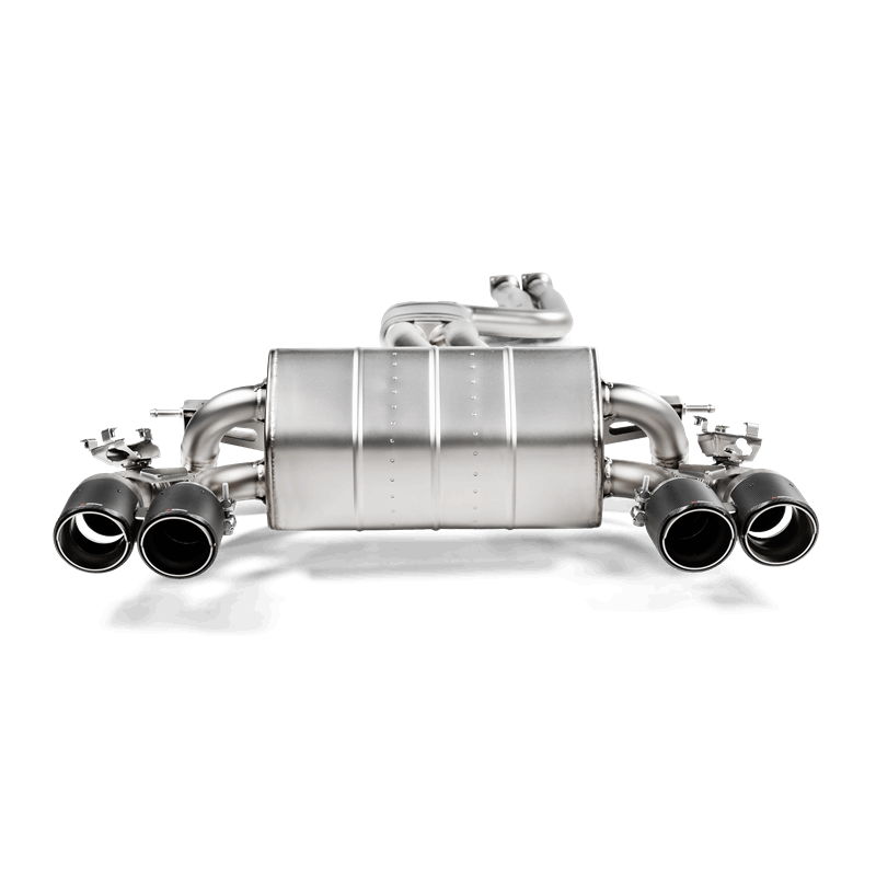 2018-2024 M2 Competition M2 CS Slip-On Line Titanium Carbon Fiber Tips - View 3 | Dirty Garage