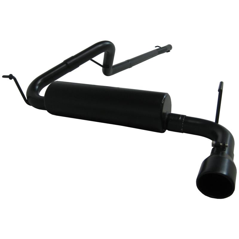 2000-2006 Wrangler Inline 4 2.5L Inline 6 4.0L Cat Back Single Side - View 3 | Dirty Garage