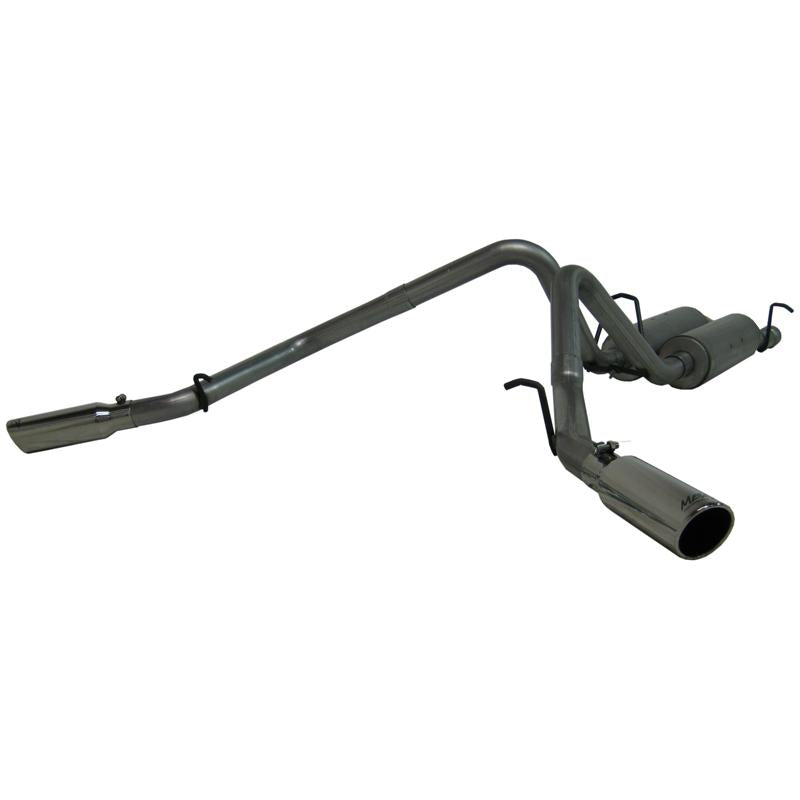 2003-2007 GM HD 6.0L CC-SB Cat Back Dual Split Side - View 4 | Dirty Garage