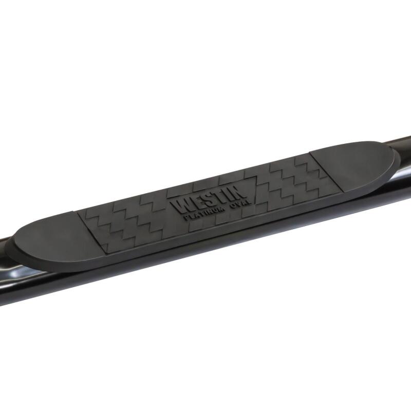 Westin 2009-2018 Dodge/Ram 1500 Crew Cab Platinum 4 Oval Nerf Step Bars - Black - View 6 | Dirty Garage