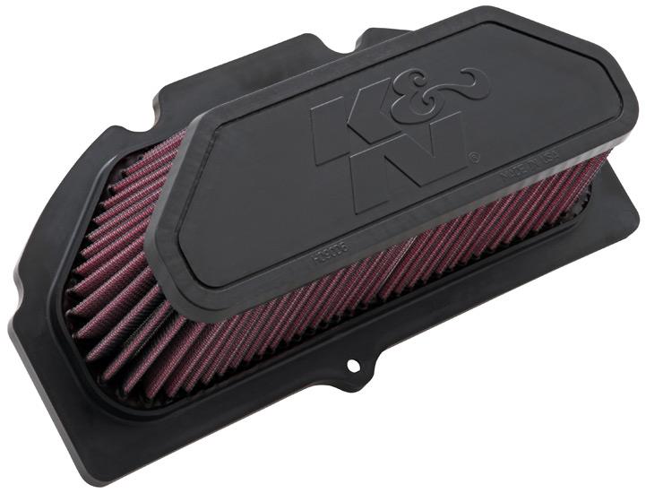2009-2011 Gsxr 1000 Replacement Air Filter 11.063in L x 5.688in W x 3.375in H - View 6 | Dirty Garage