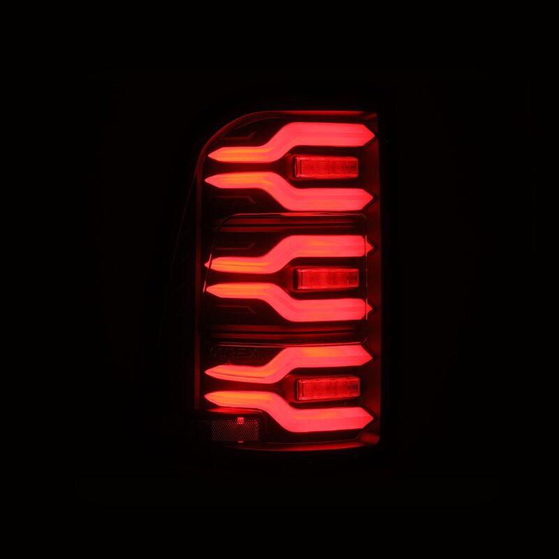 2019-2021 Ram 1500 Luxx-Series LED Tail Lights Black w Active Light Sequential Signal - View 6 | Dirty Garage