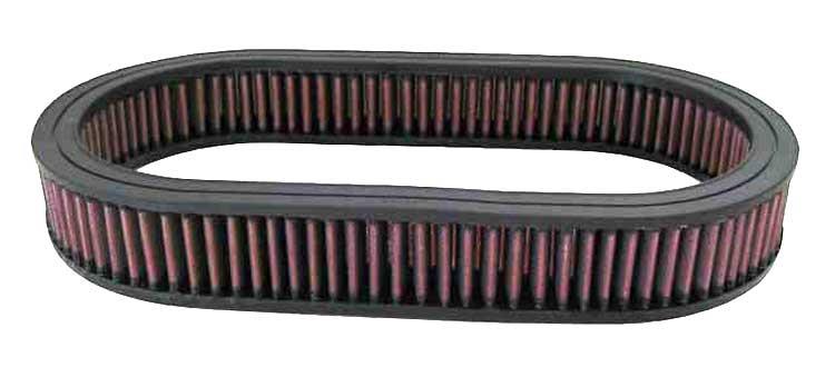 Universal Custom Oval Air Filter 7.75in OW X 14.625in OL x 2in H - View 2 | Dirty Garage