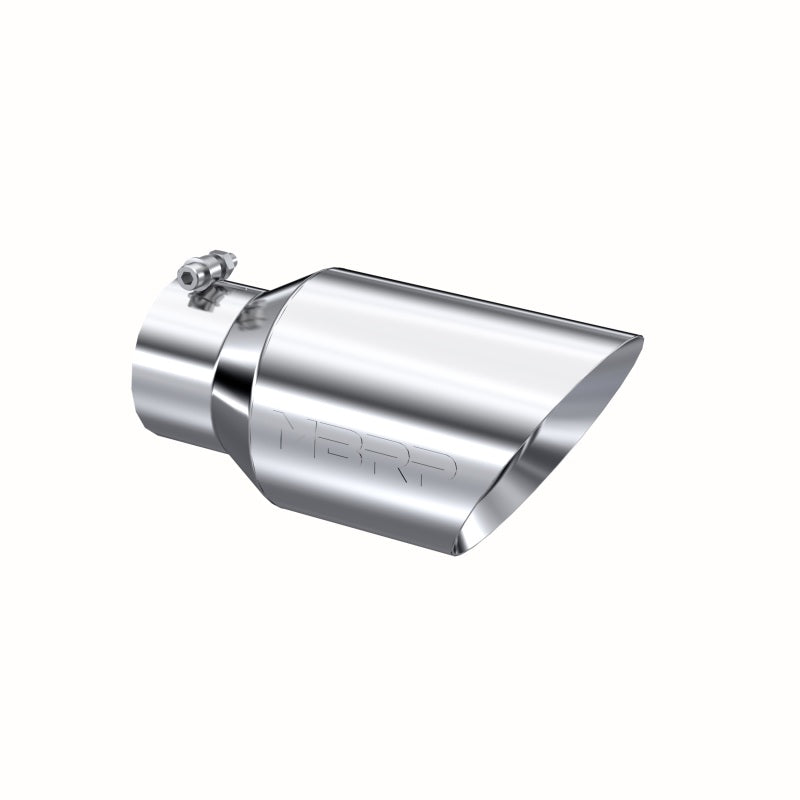 Universal 6 OD Dual Wall Angled 4" Inlet 12" Length Tip - View 4 | Dirty Garage