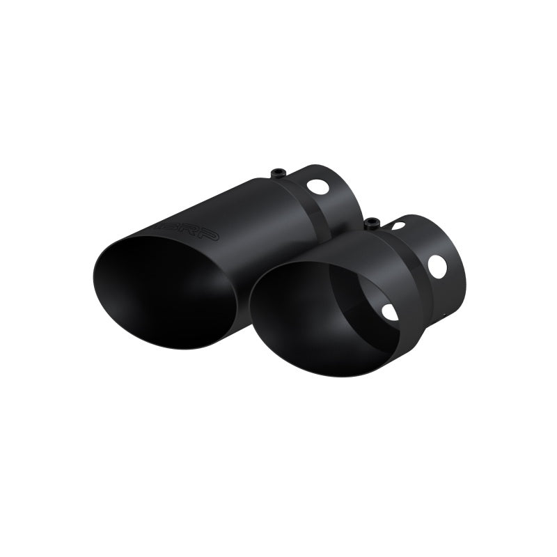 2008-2024 Superduty 6.4L 4" Inlet5" Tip Cover Set 6.75" 9.75" Black - View 2 | Dirty Garage