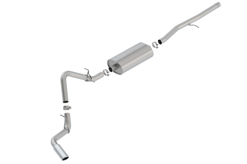 Borla 2019 Silv/Sierra C/B Exhaust Touring 1500 5.3L V8 AT 2&4WD EC STB(78.8) CC SB(69.3) 147.4 WB | Dirty Garage