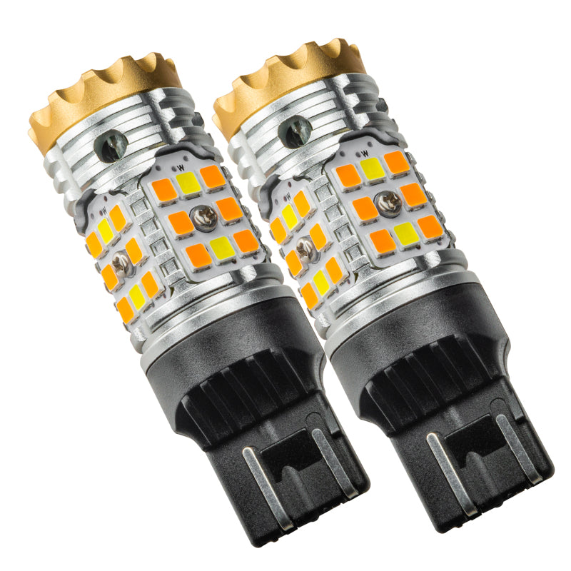 2018-2026 Wrangler JL Sport LED Switchback High Output Can-Bus Amber / White Bulbs | Dirty Garage