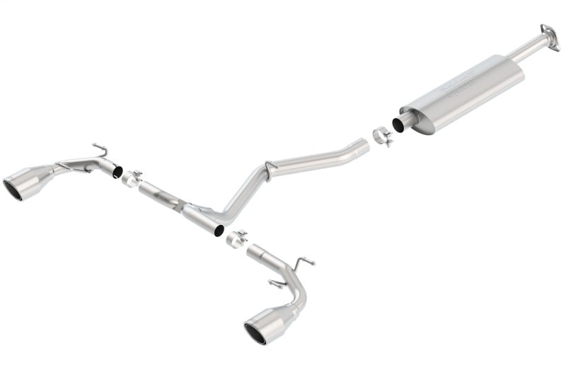 Borla 13-15 Scion FR-S 2.0L 4cyl 6spd / 13 Subaru BRZ 2.0L 4cyl 6spd SS Catback Exhaust - View 4 | Dirty Garage