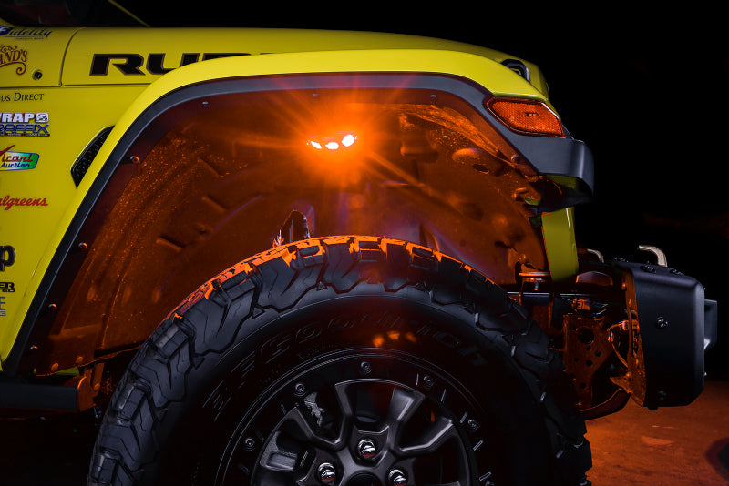 Universal Underbody RGBW Wheel Well Rock Light Kit 4 PCS ColorSHIFT - View 20 | Dirty Garage