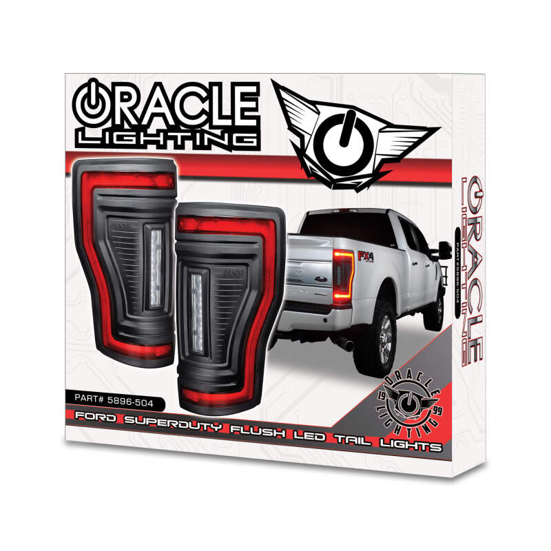 2017-2022 Super Duty Flush Mount LED Tail Lights - View 8 | Dirty Garage
