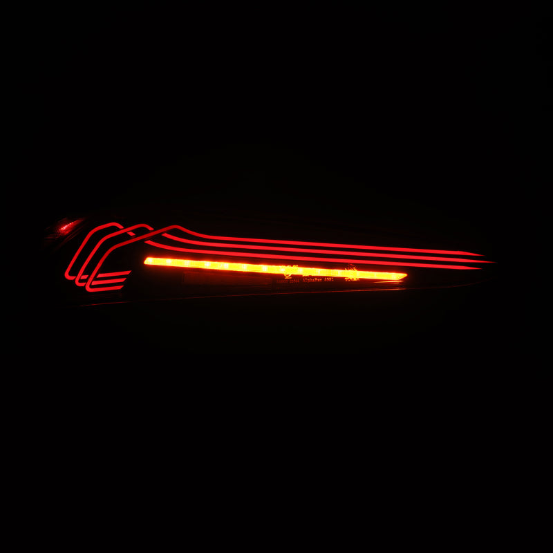 2020-2024 Supra Luxx-Series Laser Style LED Tail Lights Alpha-Black - View 7 | Dirty Garage