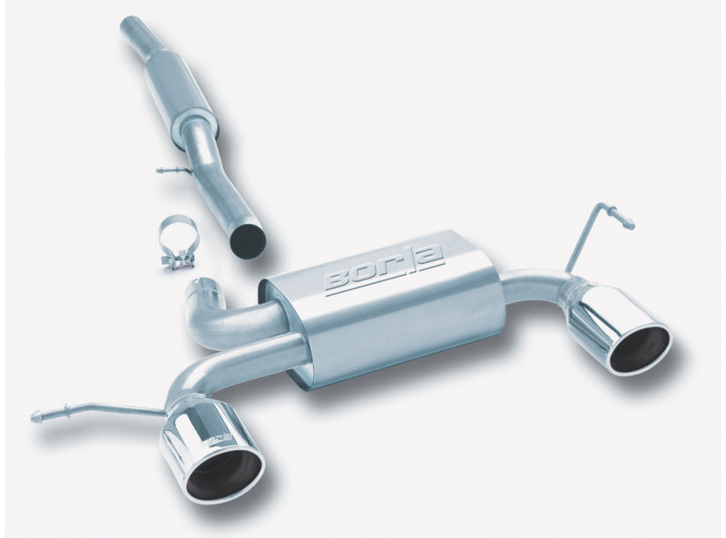 Borla 01-06 Audi TT Quattro 1.8T 225HP MT AWD 2dr Single Split Rear Exit SS Catback Exhaust - View 5 | Dirty Garage