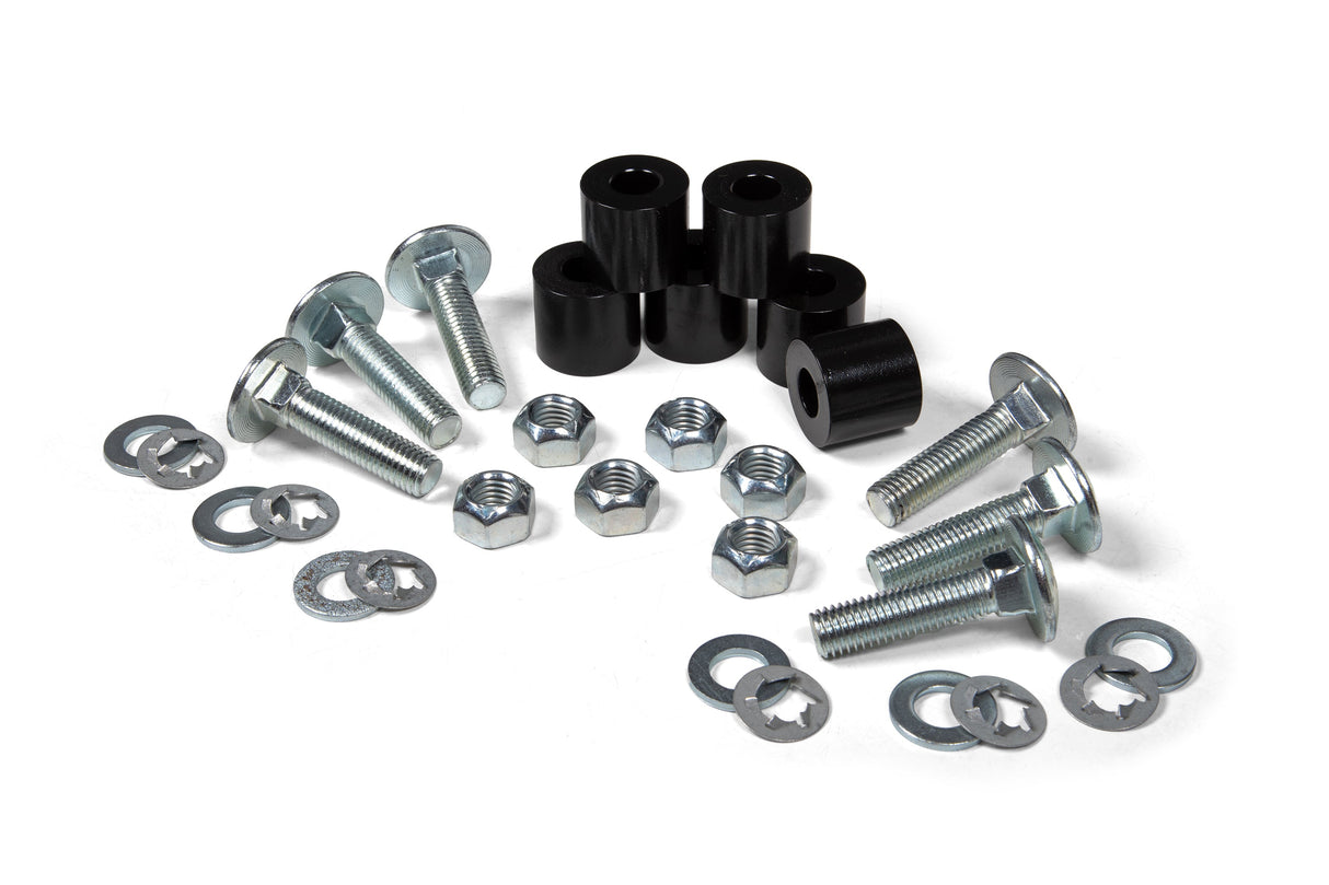 Zone Offroad front bumper spacer kit components for 2025-2026 Ram 1500