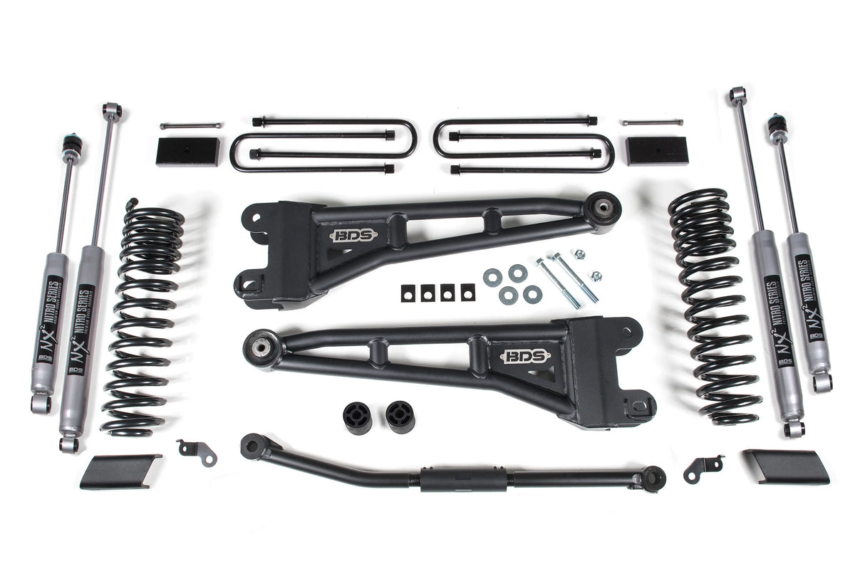 2023-2025 F-450 4wd NX2 Nitro 2.5" Radius Arm Lift Kit | Dirty Garage
