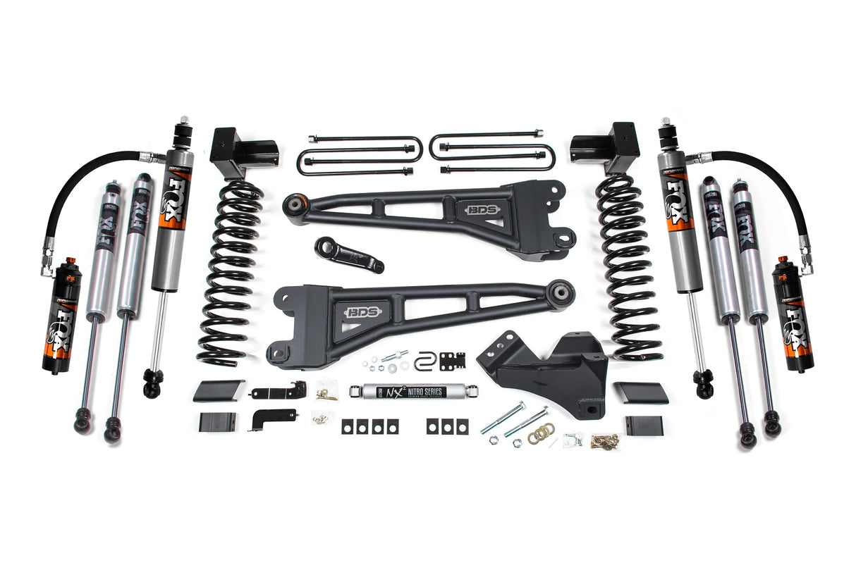 2023-2026 Super Duty FOX PE 2.5 Radius Arm 5" Lift Kit | Dirty Garage