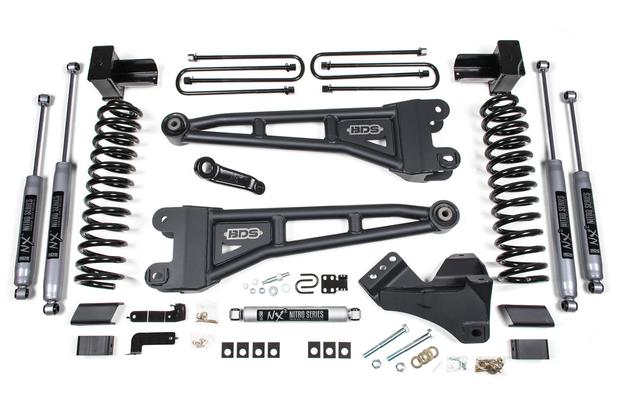 2024-2025 F-250/F-350 5" Radius Arm Lift 3" Rear Block | Dirty Garage