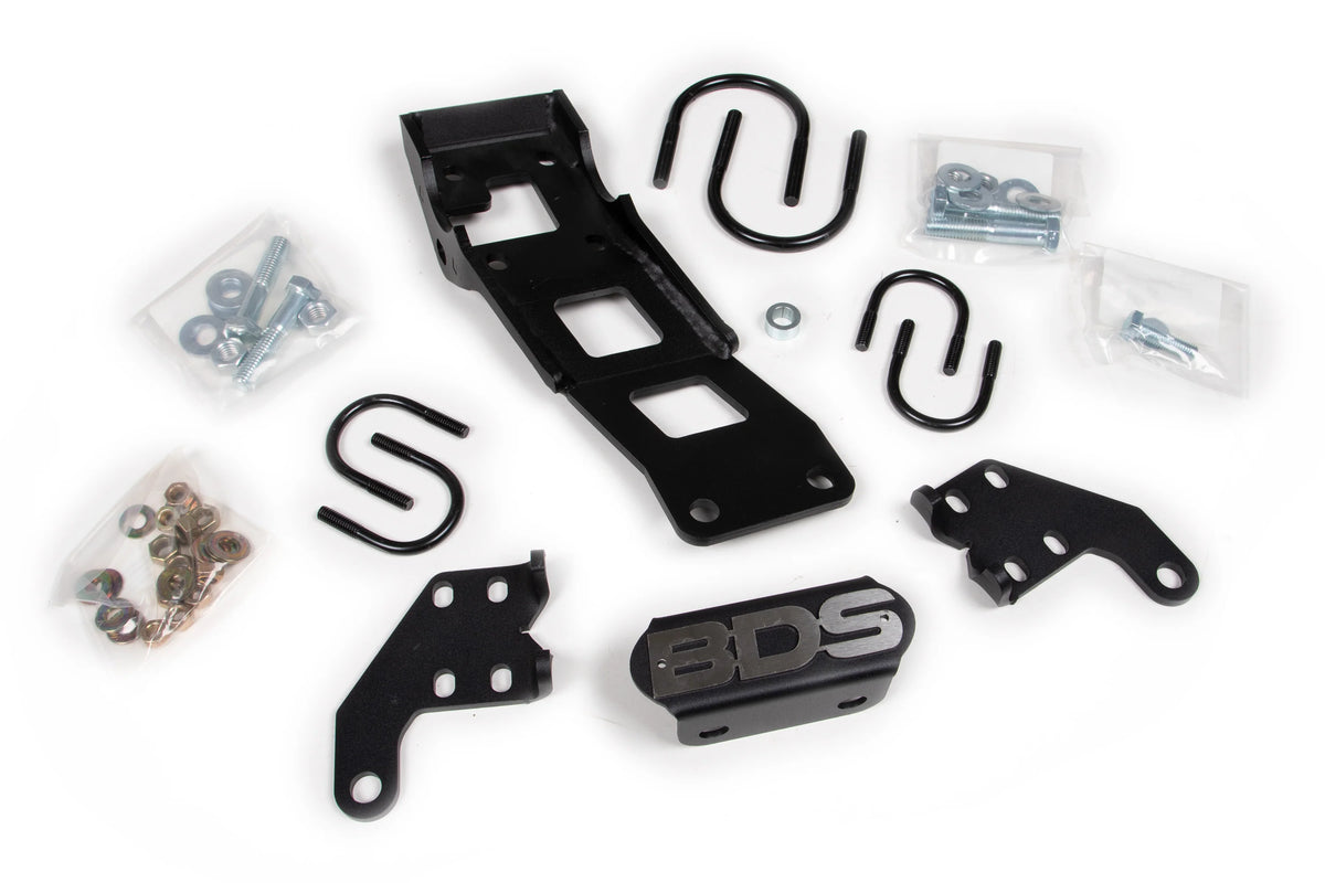 2018-2019 Jeep Dual Steering Stabilizer Bracket Kit - View 2 | Dirty Garage