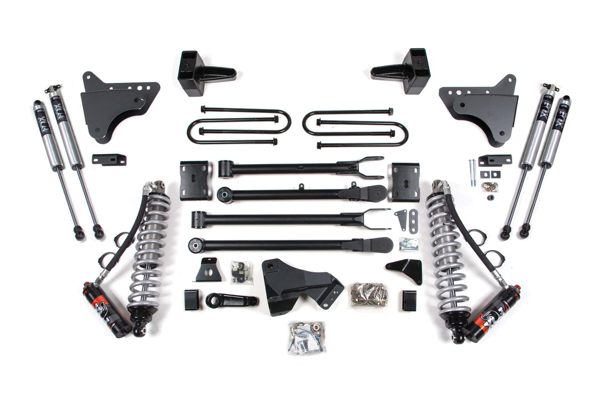 2011-2016 F-250/F-350 4" Lift Fox 2.5 Performance Elite 4-Link Diesel | Dirty Garage