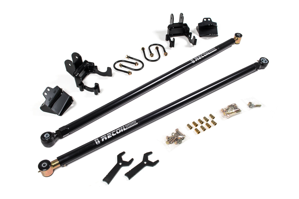 2011-2016 F-250/F-350 Long Bed Recoil Traction Bar Kit | Dirty Garage