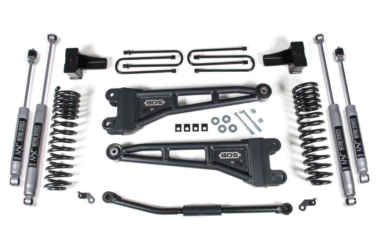 2011-2016 F-250 2.5" Radius Arm Lift System | Dirty Garage