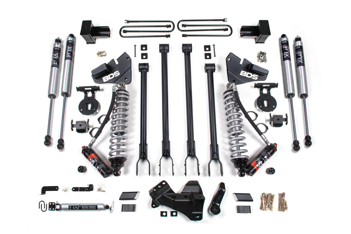 2017-2019 F-250/F-350 4" Lift 4-Link FOX 2.5 Performance Elite | Dirty Garage