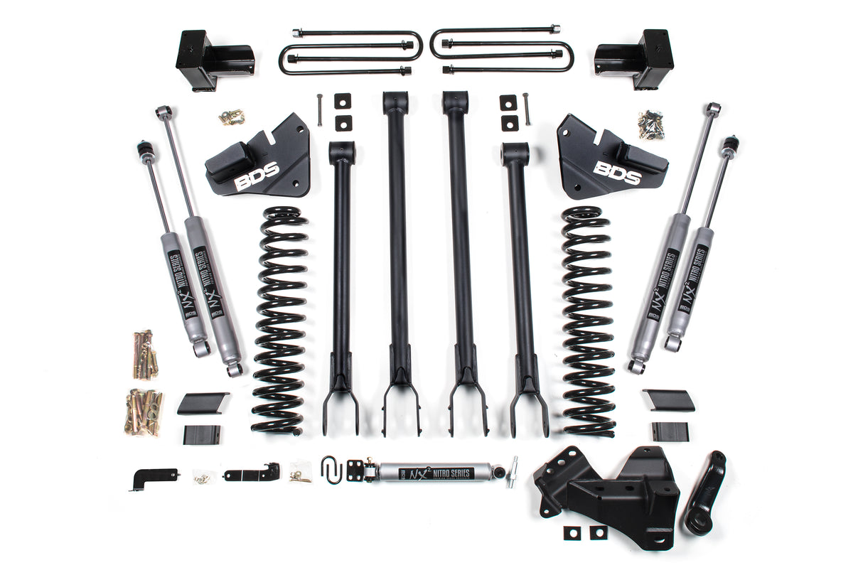 2017-2019 F-250/F-350 4" Lift Diesel 4-Link | Dirty Garage