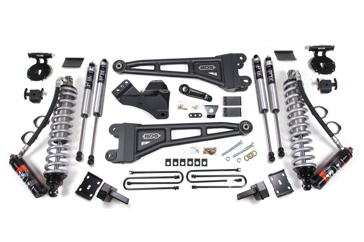 2011-2016 F-250/F-350 4" Radius Arm Lift FOX 2.5 PES | Dirty Garage