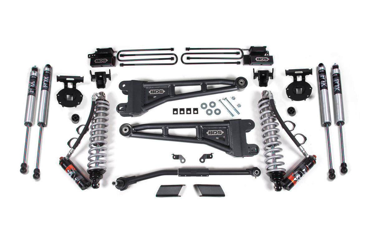 2020-2022 F-450 3" Radius Arm Lift FOX 2.5 Performance Elite | Dirty Garage