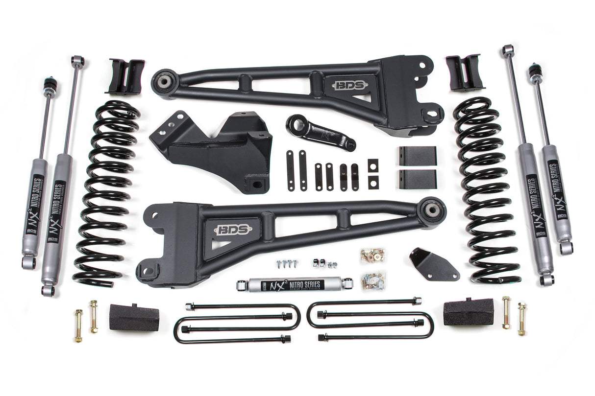 2008-2010 F-250/F-350 4" Radius Arm Lift Kit | Dirty Garage