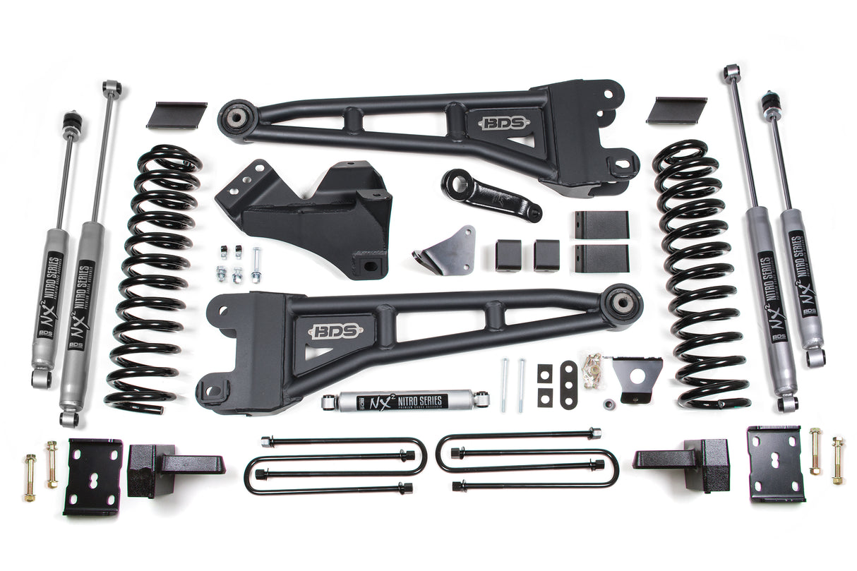 2005-2007 F-250/F-350 6" Radius Arm Lift 4.5" Rear Lift | Dirty Garage
