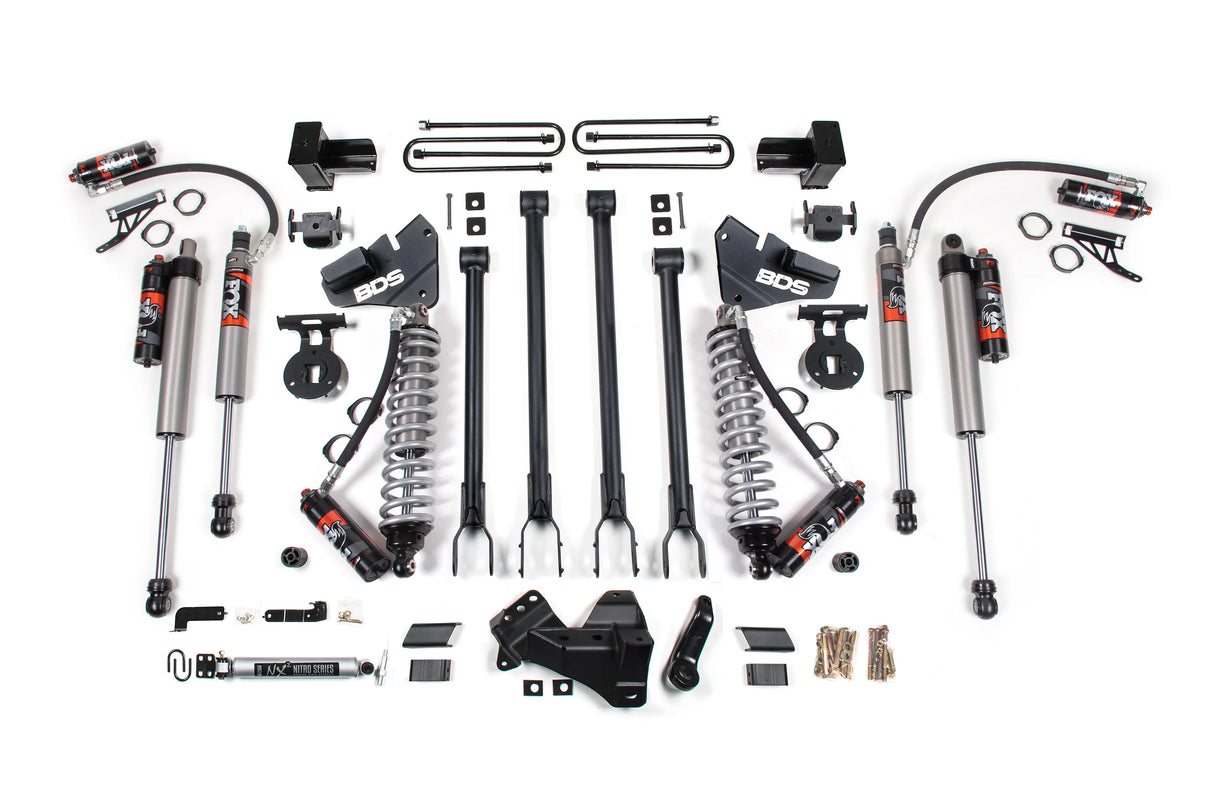 2020-2022 Super Duty 4-Link FOX 2.5 PE Coil-Over Conversion 4" Lift Kit | Dirty Garage