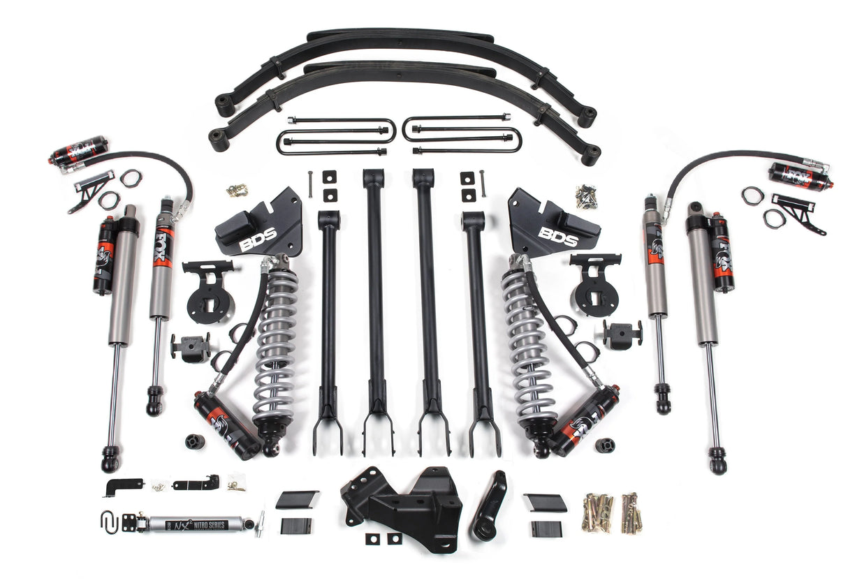 2017-2019 Super Duty 4" Lift 4-Link FOX 2.5 Performance Elite | Dirty Garage